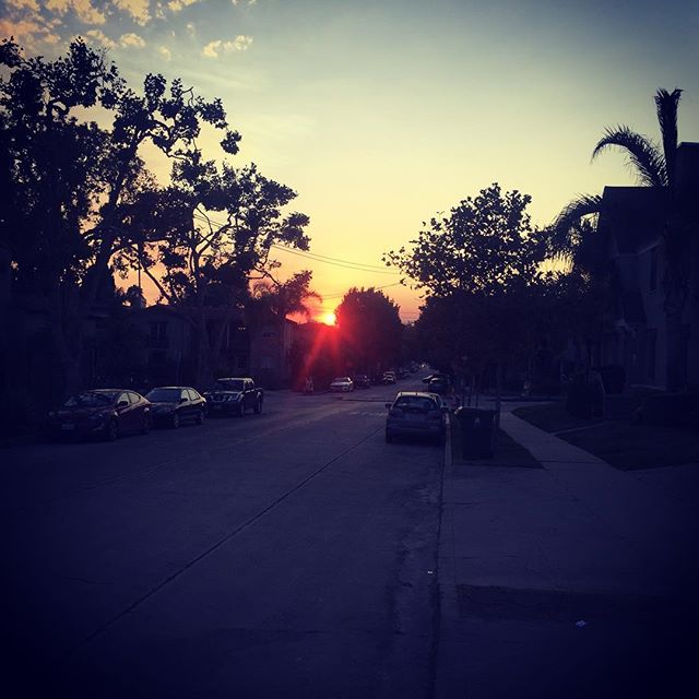 Yesterdays sunset #sunset #losangeles #preburningman