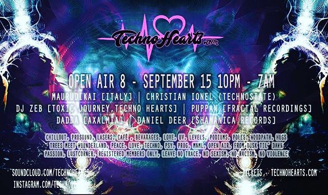 Soon i'll be back in Sweden for @technohearts  Open Air 8 On September 15  #technohearts #techhouse #techno #psy #djzeb #djzebofficial #djpuppan #djdada #danieldeer #christianionel  #openair  #outdoorevents  www.technohearts.com @technohearts @djzebofficial @djpuppan @danielhjort @christian_ionel  #stockholm #sweden