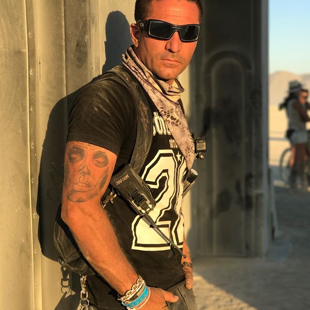 Me  Burning Man , Nevada , USA